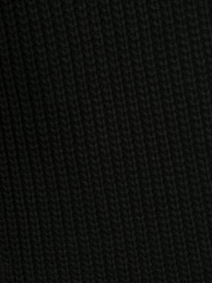 Pletený šál Dsquared2 černý