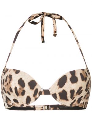 Bikini s printom s leopard uzorkom Dolce & Gabbana