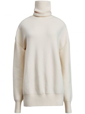 Sweter z wełny merino Khaite biały