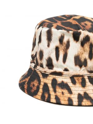 Mütze mit print mit leopardenmuster Moschino