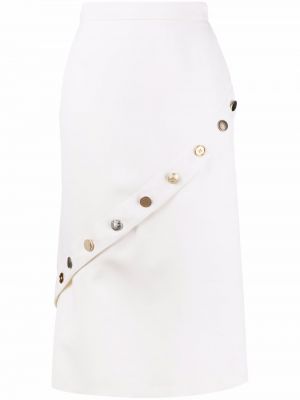 Suknja Alexander Mcqueen bijela