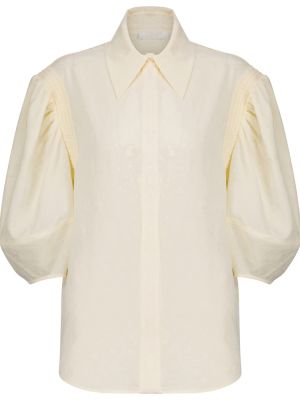 Шелковая блузка Chloã©, бежевый