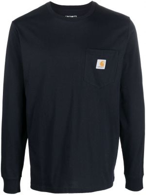 Långärmad t-shirt Carhartt Wip blå