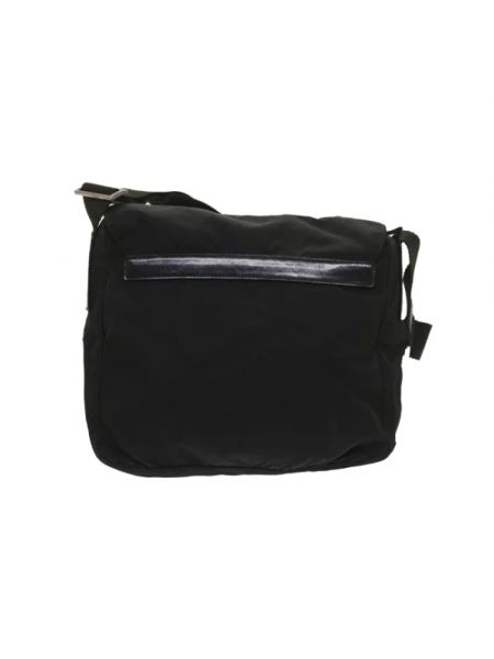 Nylonowa torba na ramię retro Prada Vintage czarna