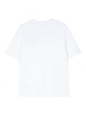 T-krekls ar ziediem Calvin Klein balts