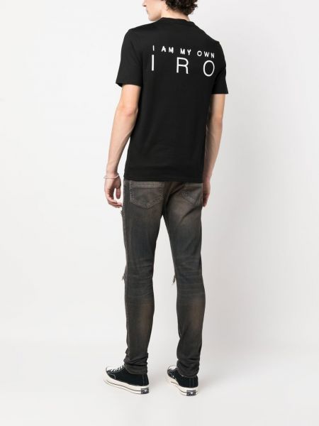 T-shirt mit print Iro schwarz