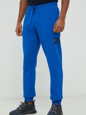 Класически панталони Reebok Classic синьо