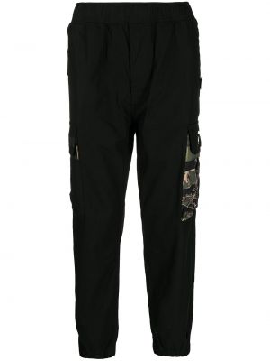 Pantaloni cargo con stampa camouflage Aape By *a Bathing Ape® nero