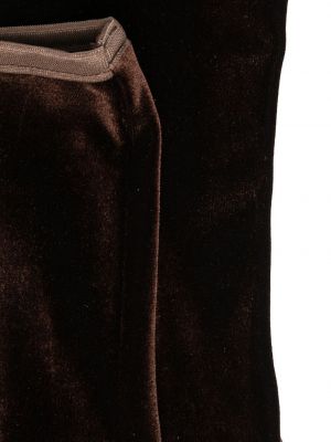 Calcetines de terciopelo‏‏‎ Simone Wild marrón