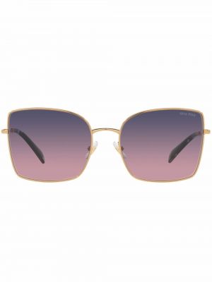 Okulary przeciwsłoneczne oversize Miu Miu Eyewear