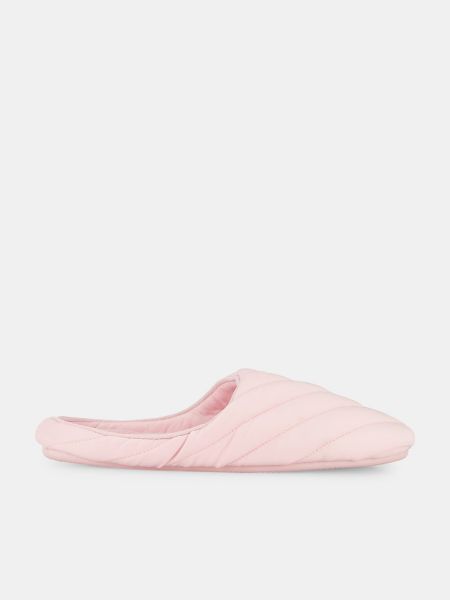 Zapatillas acolchadas énfasis rosa