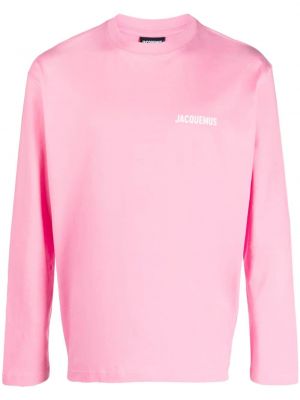 Μπλούζα Jacquemus ροζ