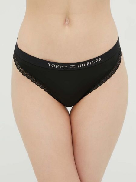 Černé kalhotky Tommy Hilfiger