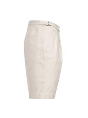 Pantalones cortos casual Incotex blanco