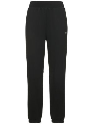 Běžecké kalhoty s vysokým pasem Reebok Classics černé