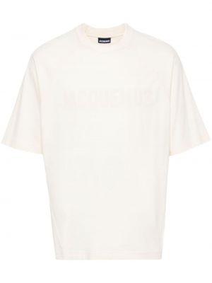 T-shirt en coton Jacquemus beige