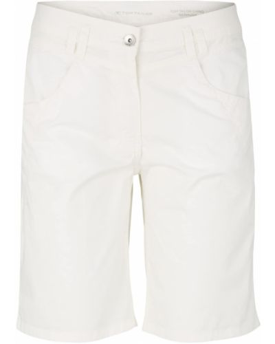 Chino панталони Tom Tailor бяло