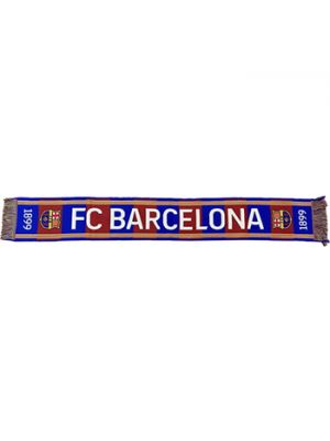 Szal Fc Barcelona niebieska