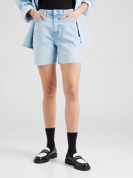 Shorts en jean large Guess bleu