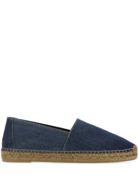 Brodeerattu espadrillot Saint Laurent sininen