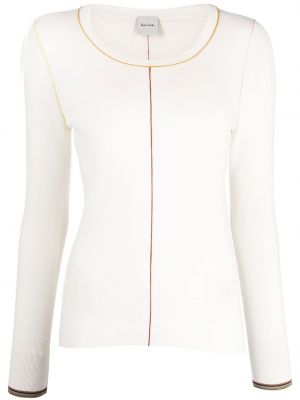 Top tricotate Paul Smith alb