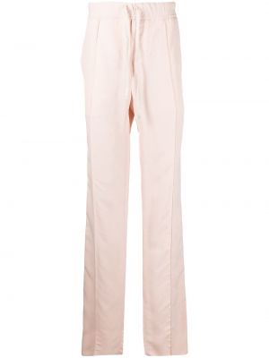 Pantalones rectos con cordones Tom Ford rosa