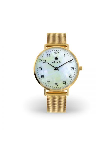 Zegarek damski kolor żółte złoto Zoya Z017.BGGWM (ZG-014021)