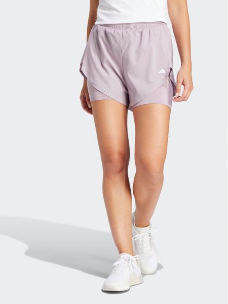 Pantaloni scurți de sport Adidas violet