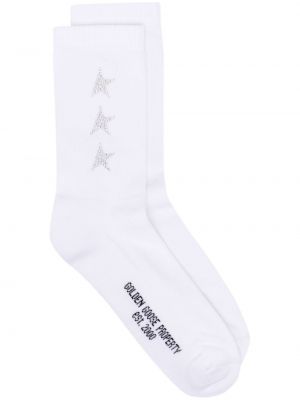 Ponožky s potiskem s hvězdami Golden Goose