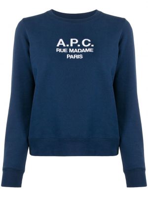 Top tricotate A.p.c. albastru