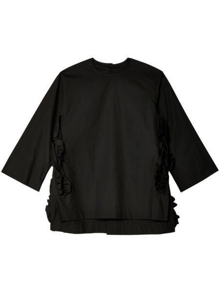 Bluză din bumbac Comme Des Garçons Tao negru