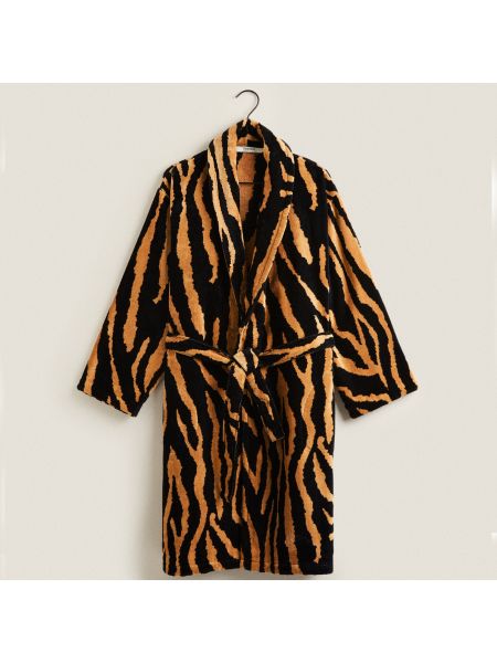 Тигровый жаккардовый халат Zara Home