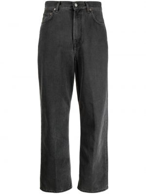 Voľné priliehavé džínsy s rovným strihom Acne Studios sivá