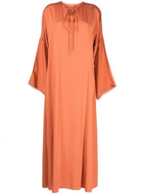 Obleka Shatha Essa oranžna