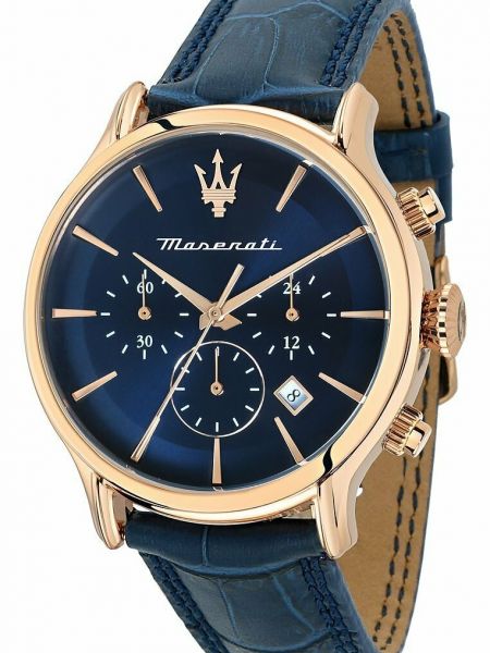 Часы из розового золота Maserati