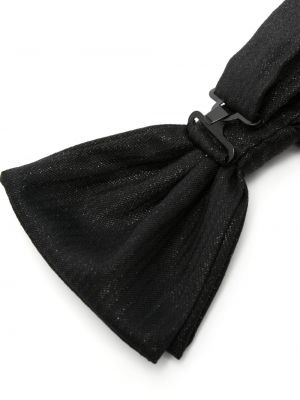Krawat z kokardką Lardini czarny