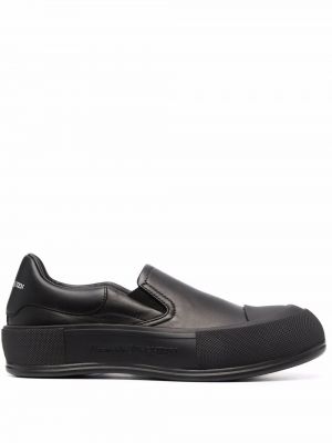 Skli på slip-on sneakers Alexander Mcqueen svart