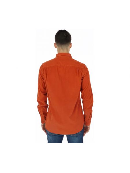 Camisa casual Superdry naranja