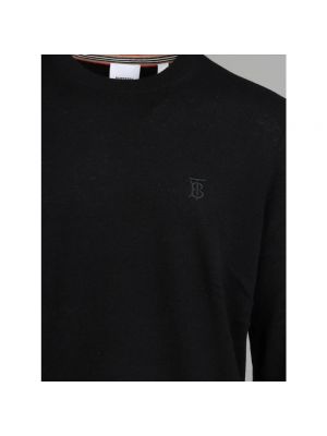 Jersey de cachemir de tela jersey Burberry negro