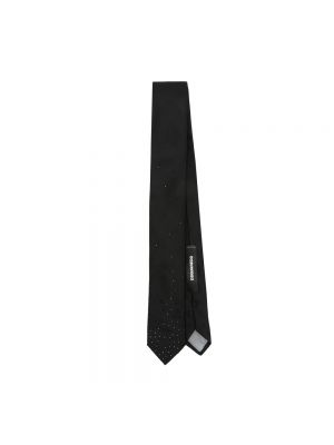 Krawat Dsquared2 czarny