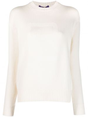 Пуловер Ralph Lauren Collection бяло