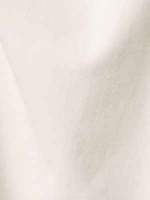 Jersey pamut póló nyomtatás Jil Sander fehér