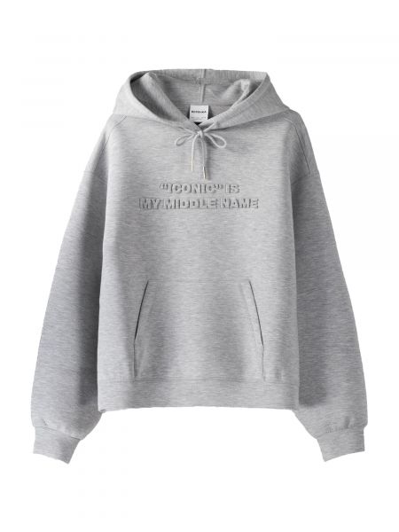 Sweatshirt Bershka grå