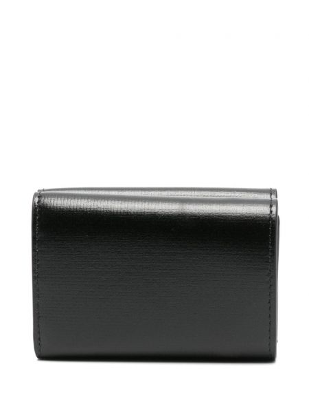Iš natūralios odos piniginė Givenchy juoda
