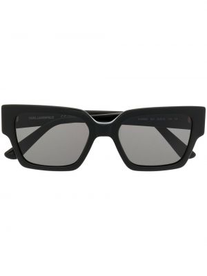 Raštuotos akiniai nuo saulės Karl Lagerfeld juoda