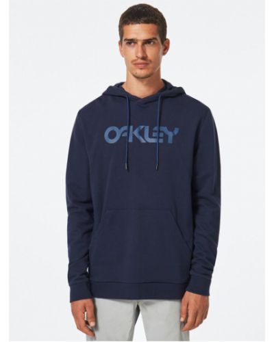 Mikina s kapucí Oakley modrá