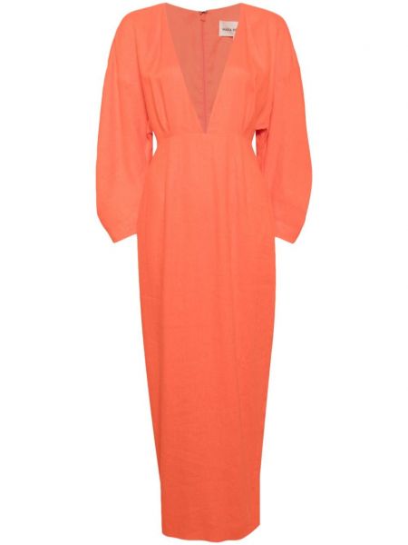 Robe droite Mara Hoffman orange