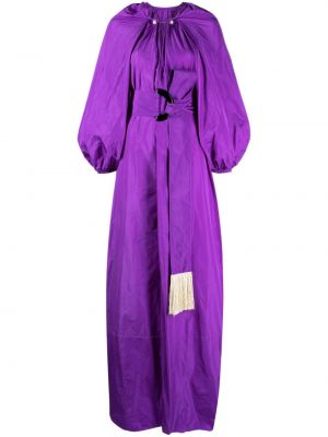 Dlouhé šaty Nackiyé fialová