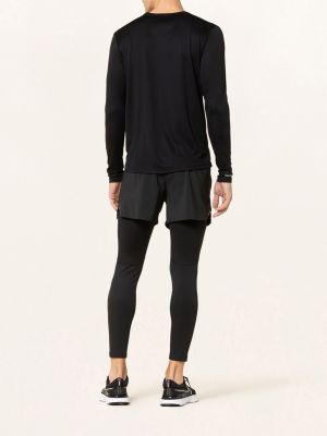 Tričko s dlouhým rukávem Nike černé