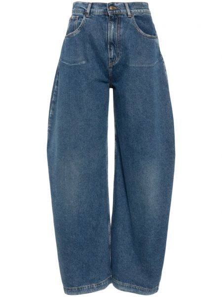 Relaxed fit flared jeans A.w.a.k.e. Mode blå